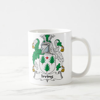 Irving-Familienwappen Kaffeetasse
