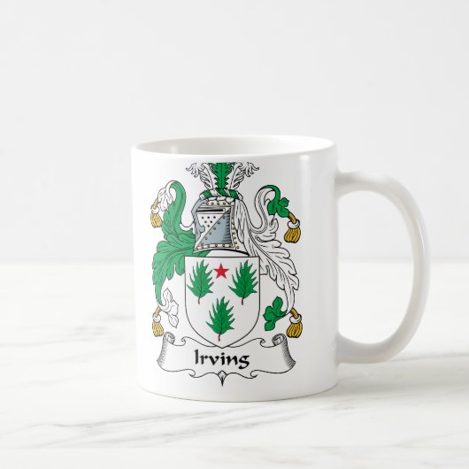 Irving-Familienwappen Kaffeetasse (Rechts)