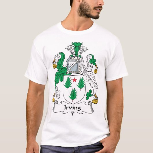 Irving-Familienwappen T-Shirt (Vorderseite)