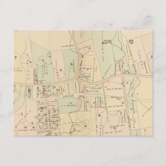 Irvington, New York 2 Postkarte (Vorderseite)