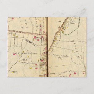 Irvington, New York Postkarte