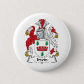 Irwin Familienwappen Button (Vorderseite)