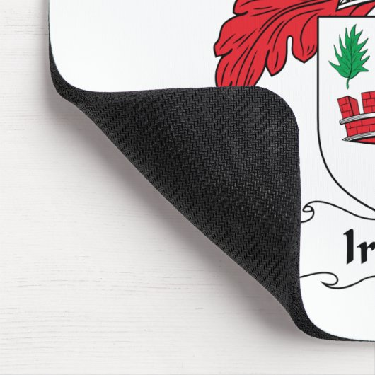 Irwin Familienwappen Mousepad (Ecke)