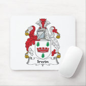 Irwin Familienwappen Mousepad (Mit Mouse)