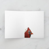 Irwin mit Kardinal-Karte Karte (Innenseite)