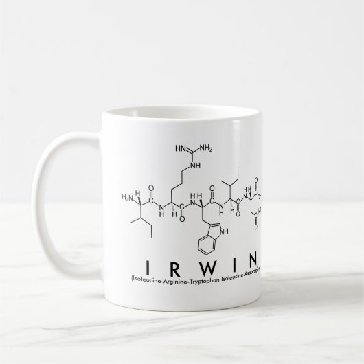 Irwin Peptidname Tasse (Links)
