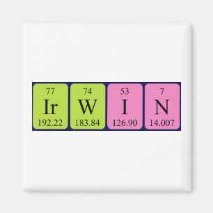 Irwin Periodenmagnet Magnet