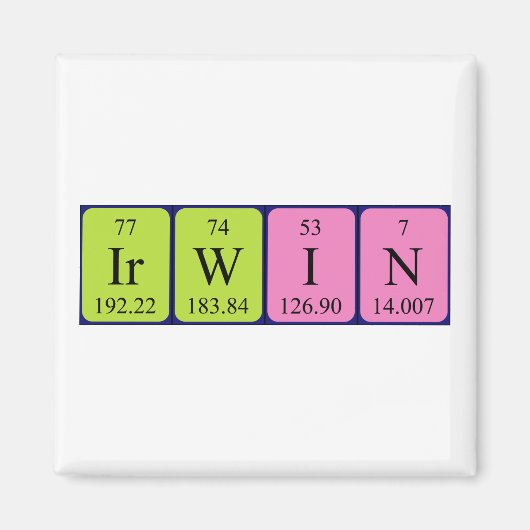 Irwin Periwin-Tischmagnet Magnet (Vorne)
