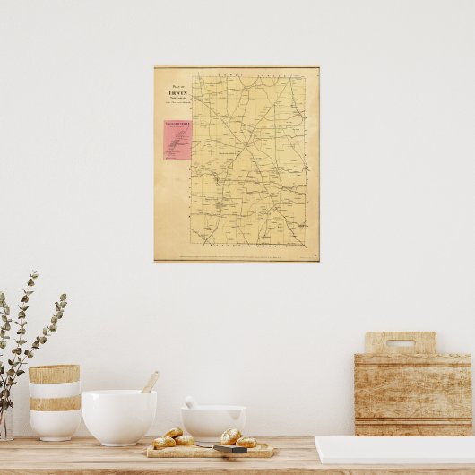 Irwin Town Poster (Küche)