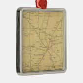 Irwin Township Silbernes Ornament (Rechts)