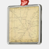 Irwin Township Silbernes Ornament (Links)