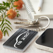 IS-250 mit Reifenschritt Schlüsselanhänger (Vorderseite rechts)