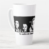 Is cailín de chuid Dhoire me (Ich bin ein Derry Gi Milchtasse (Linke Ecke)