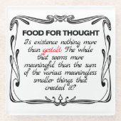 Is Existence Gestalt? Glasuntersetzer (Vorderseite)