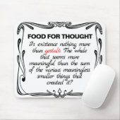 Is Existence Gestalt? Mousepad (Mit Mouse)