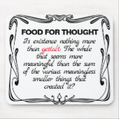 Is Existence Gestalt? Mousepad (Vorne)