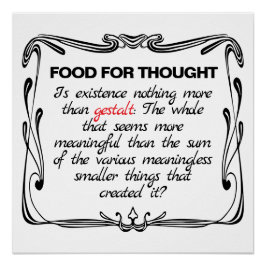 Is Existence Gestalt? Poster