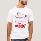 IS FOR GALENTINE Funny Valentines T-Shirt (Vorderseite)