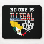 Is Illegal On Stolen Land Native Americans Mousepad (Vorne)