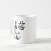 Is it already Jesus Birthday? - Funny Jesus Meme Kaffeetasse (Vorderseite Links)