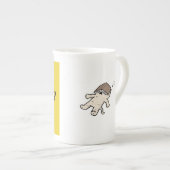 Is It Friday Yet? Funny Lazy Cat Mug – Cute Workda Porzellantasse (Vorderseite Rechts)