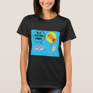 Is It Gluten Free Funny Shark Lover T-Shirt