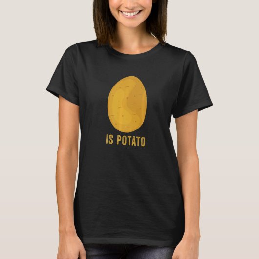 Is Potato Premium T-Shirt (Vorderseite)