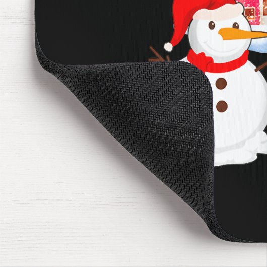 Is Snow Much Fun Winter Christmas Teacher Holiday  Mousepad (Ecke)