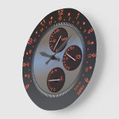 IS Tachometer Clock Große Wanduhr (Winkel)