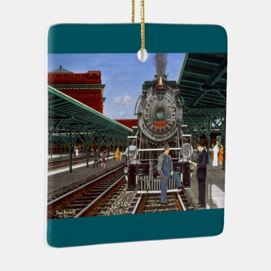 "Is That the Chattanooga Choo Choo" by Tom Rock Keramikornament (Rechts)