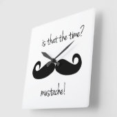 Is that the time? wall clock quadratische wanduhr (Winkel)