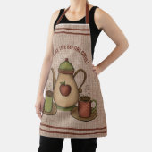 Is There Life Before Coffee? Mugs & Coffee Pot  Schürze (InSitu)