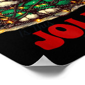 Is This Jolly Enough_ Funny Cat For Christmas Sarc Poster (Ecke)