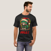 Is This Jolly Enough_ Funny Cat For Christmas Sarc T-Shirt (Vorne ganz)