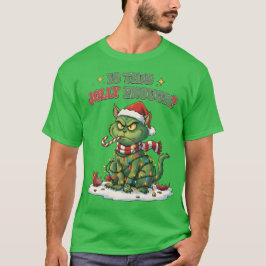 Is This Jolly Enough Funny Cat T-Shirt