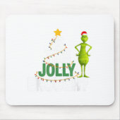 Is This Jolly Enough Funny Christmas Tree Lights H Mousepad (Vorne)