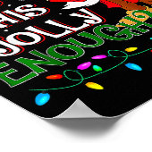 Is This Jolly Enough Mpy Elf Pajama Christmas Ligh Poster (Ecke)