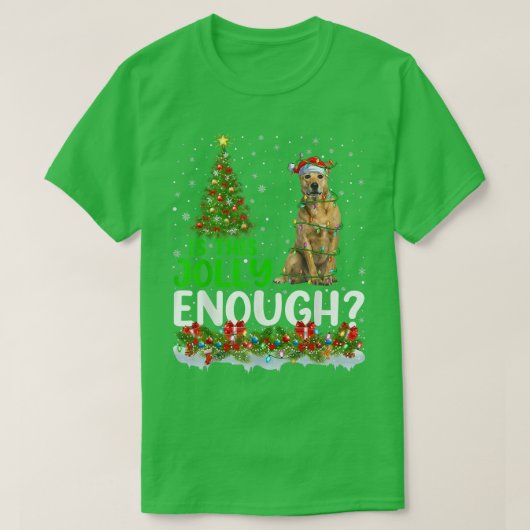 Is This Jolly Enough Rhodesian Ridgeback Dog Chris T-Shirt (Design vorne)