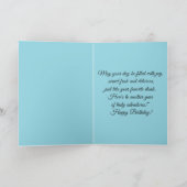 Is Water the Most Essential Resource Birthday Karte (Innenseite)