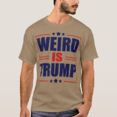 Is Weird Minimalist Word T-Shirt (Vorderseite)