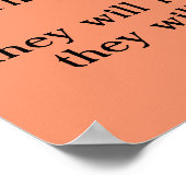 Isa40:31 Mit einem Adler vor der amerikanischen Fl Poster (Ecke)