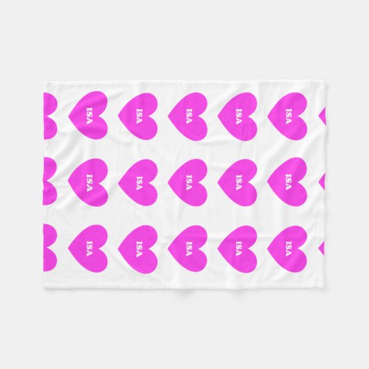 Isa Fleecedecke (Vorderseite (Horizontal))