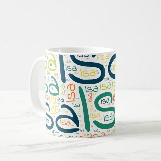 Isa Kaffeetasse (Vorderseite Links)