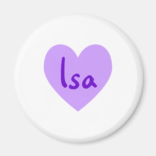 Isa Lila Magnet (Vorne)