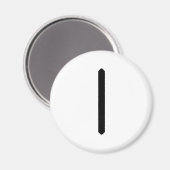 ISA RUNE MAGNET (Vorderseite/Rückseite)