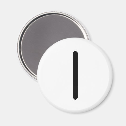 ISA RUNE MAGNET (Vorderseite/Rückseite)