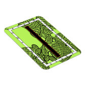 Isa Viking Rune Magnet - Stille (Rechte Seite)