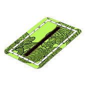 Isa Viking Rune Magnet - Stille (Linke Seite)