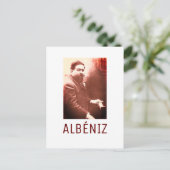 Isaac Albéniz Postcard Postkarte (Stehend Vorderseite)