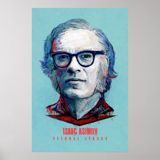 Isaac Asimov Eternal Legacy Poster (Vorne)